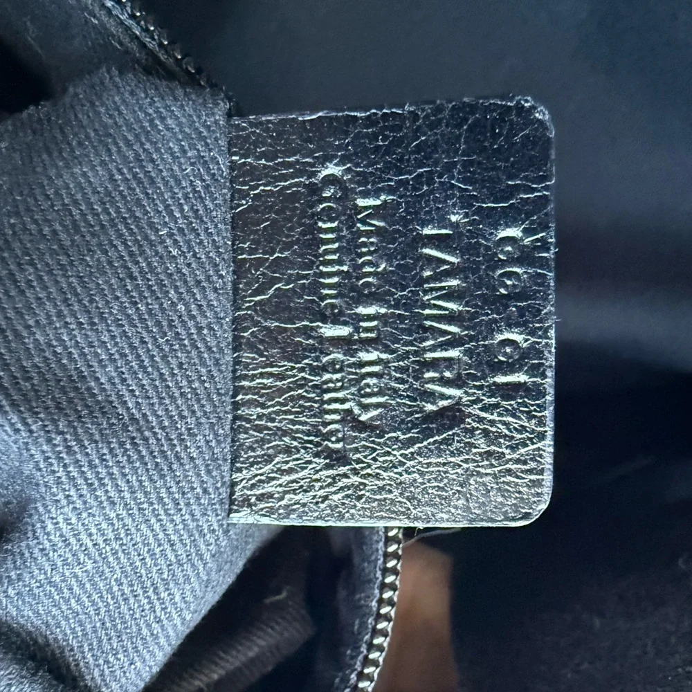 Bally Oversize Tamara 
Elegant Black Leather EUC Big Mama of Bags - Picture 6 of 12